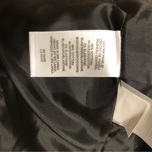 Jones Studio W Size 18 W Black with Black/White Panel Cap Sleeve Sheath Dress - Picture 10 of 12